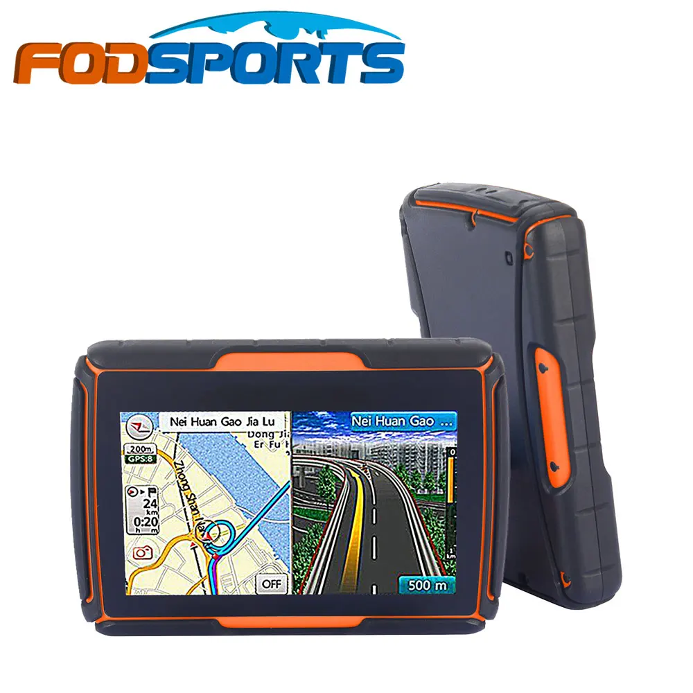 Prix pour 2016 Nouveau 256 M + 8 GB + FM! FODSPORTS Marque 4.3 Pouce Étanche IPX7 Bluetooth GPS Navigator pour Moto Installé Cartes Prix pour 2016 Nouveau 256 M + 8 GB + FM! FODSPORTS Marque 4.3 Pouce Étanche IPX7 Bluetooth GPS Navigator pour Moto Installé Cartes