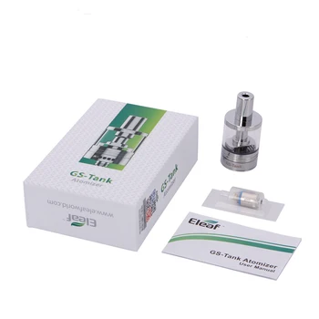 

Original Eleaf GS Tank Atomizer 3.0ml GS-Tank with 510 Thread 0.15ohm Nickel 200 coil suit for iStick TC 40W