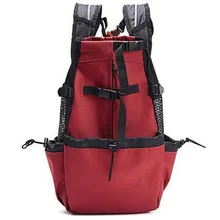 Ноги спереди переноска для собак руки ПЭТ Перевозчик Рюкзак широкие бретели плечевыми накладками E2S