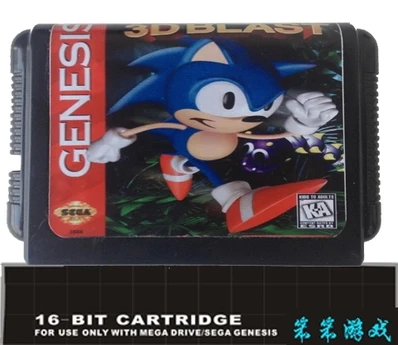 

Sonic 3D Blast - 16 bit MD Games Cartridge For MegaDrive Genesis console