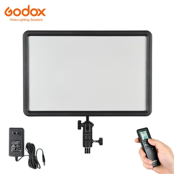 

Godox LEDP260C Ultra Thin 3300-5600k Bi-Color 30W LED Video Studio Light Lamp with Remote Control for DSLR Studio Photography