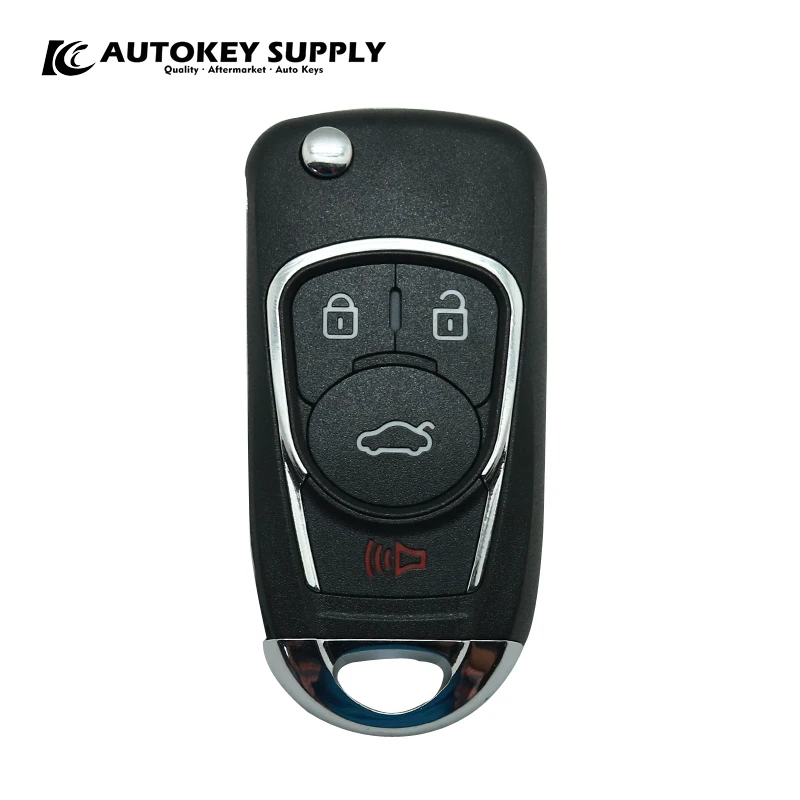 

Car-styling For Chevrolet Remote key for face to face 4 BUTTONS ASK 433mhz(Fixed code copying) for car key AKFTFC404