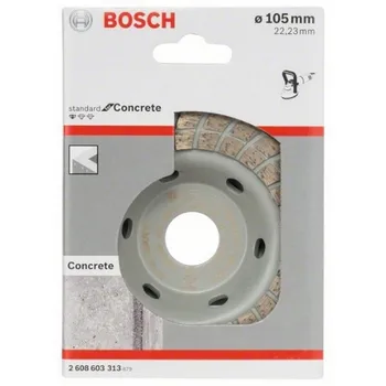 

BOSCH 2608603313 Diamond Glass Standard Concrete Turbo 105x22,23X3