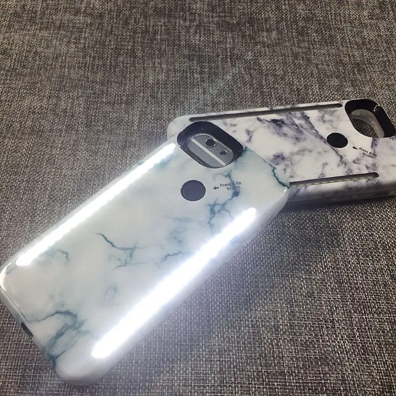 bilder für Luminous Marmor Phone Cases für iPhone 7 6 6 s plus Abdeckung Glowing LED telefonkasten für iPhone 6 6 s 7 Plus Marmor Fall mit licht bilder für Luminous Marmor Phone Cases für iPhone 7 6 6 s plus Abdeckung Glowing LED telefonkasten für iPhone 6 6 s 7 Plus Marmor Fall mit licht