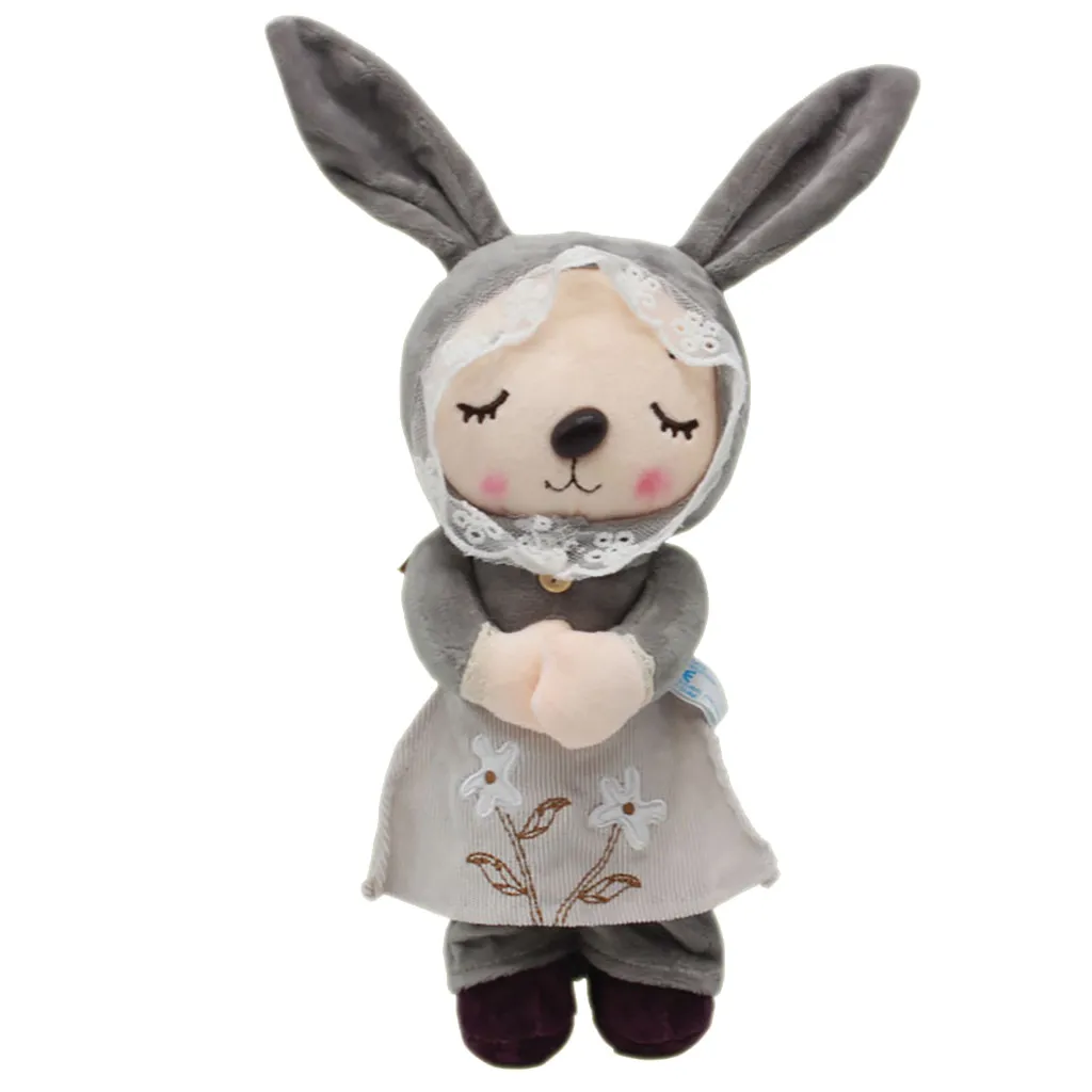 Cute Little Rabbit Plush Funny Toys Soft Stuffed Bunny Dolls Kids Gift