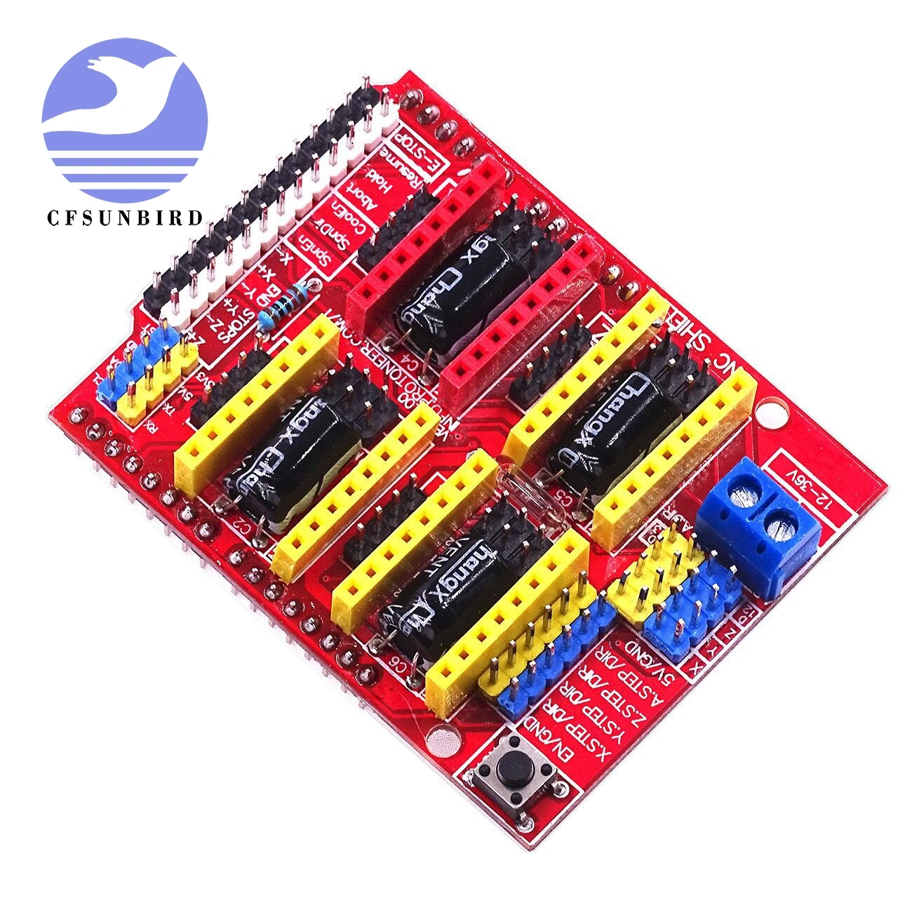 A4988 Драйвер CNC Qunqi щит расширения платы для V3 гравер|board board|board cnc |