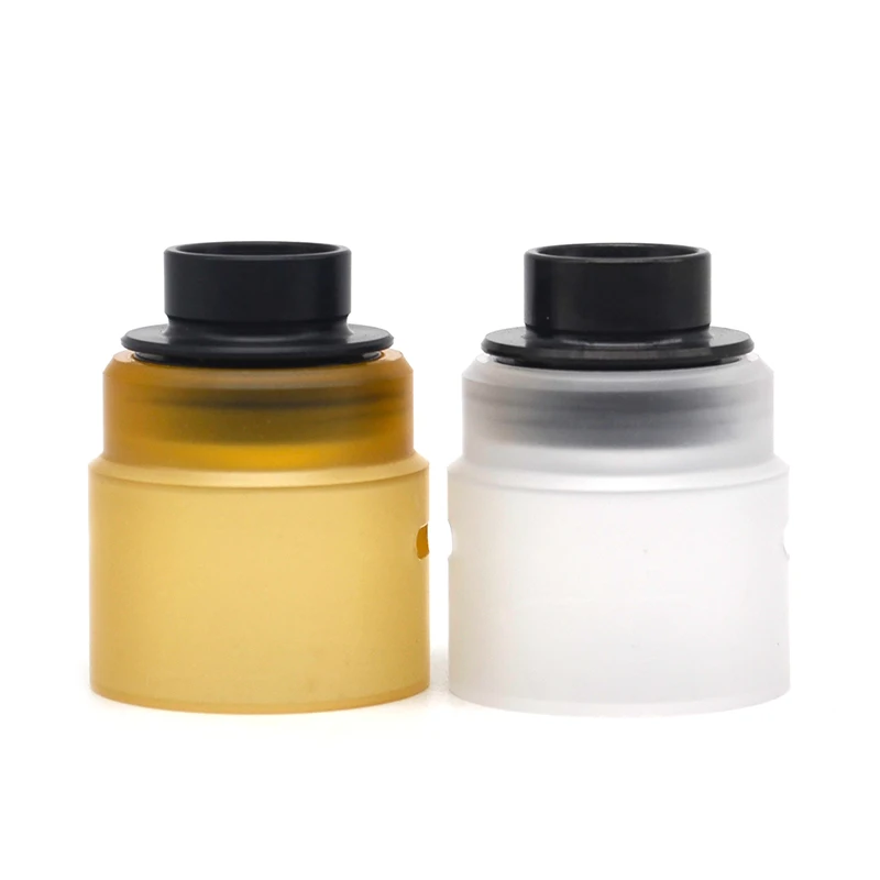 Replacement-PC-Cap-w-Drip-tip-for-Entheon-RDA-Atomizer---White