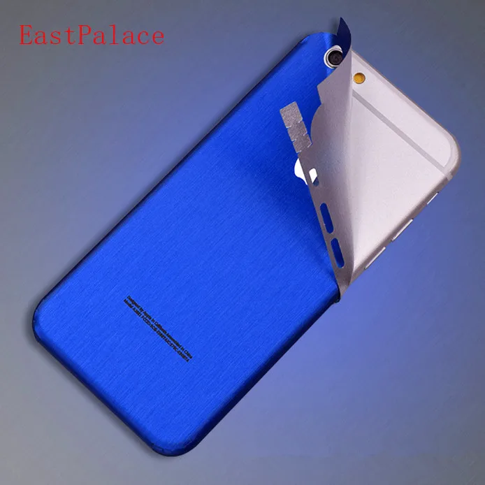 

Metallic Chrome Back Sticker Vinyl Wrap for IPhone X XS MAX XR 8 7 6 S 6s Plus Skin Phone Decal Wrapping Stickers Easy To Instal