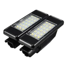 2X Car Rear 18 LED SMD License Number Plate Light Lamp 6000K For Peugeot 106 207 307 308 406 407 508 For CITROEN C3 C4 C5 C6 C8