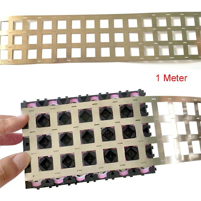 Никелевая полоса чистоты 1 м 4P 0,15*67 мм никелевый ремень высокой чистоты литий-ионные батареи Ni пластина используется для сварки литиевых батарей 18650