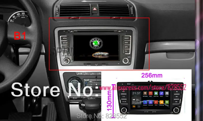 Cheap Free shinpping Android 6.0 Car DVD Player For Skoda Octavia support 3G/WIFI GPS Navigation Radio 3