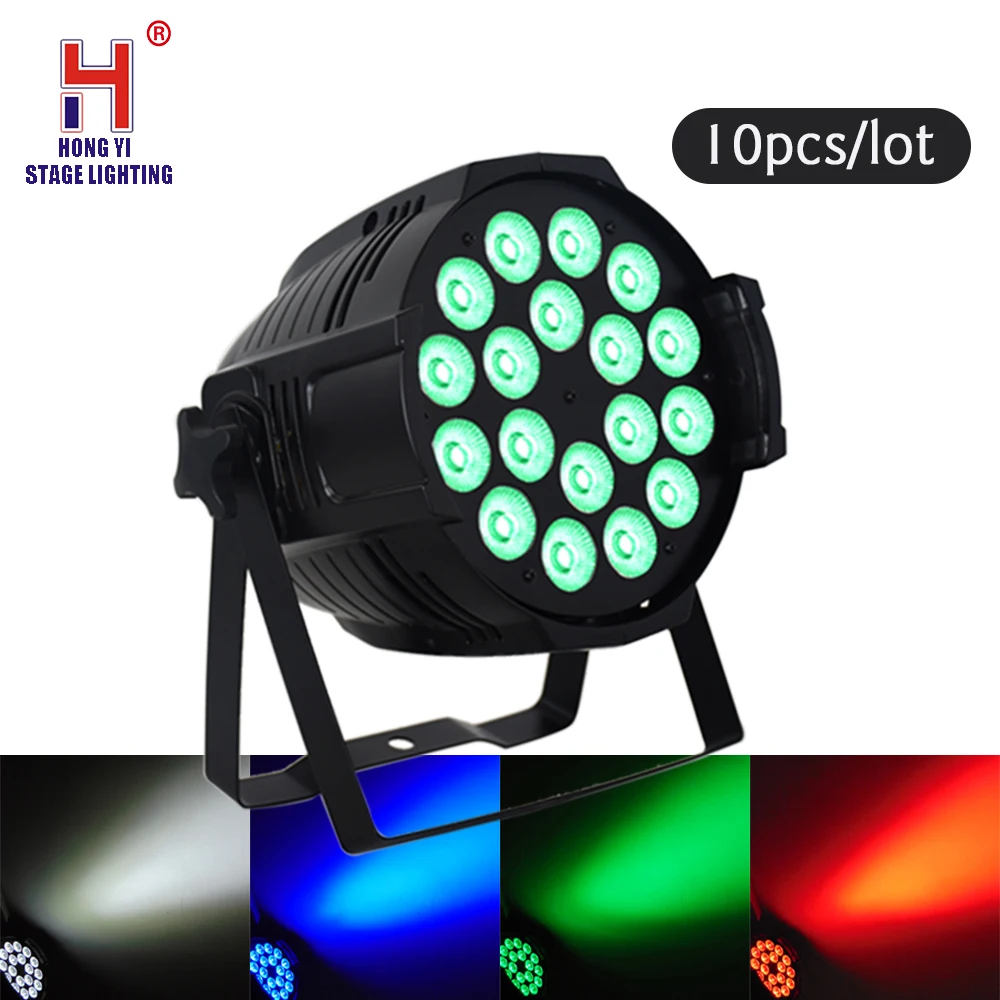 

18x12W LED Stage Light Par Light for Disco DJ KTV Party Projector Spotlight Lamp 10PCS/Lot