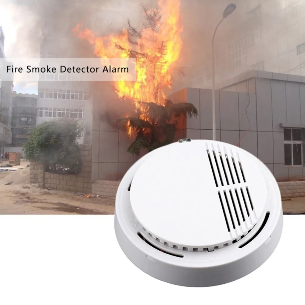10 шт. пожарный датчик дыма детектор сигнализации тестер домашняя система безопасности Беспроводная семейная защита домашняя независимая