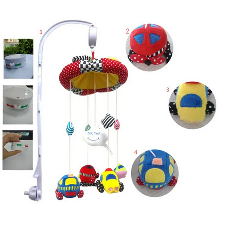 BABYSYLSRL музыкальные детские игрушки Электрический Колокольчик для кроватки