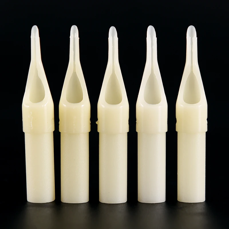 50pcs 3/5/7/9/11R Disposable Sterile Tattoo Tips Nozzle Needle Permanent Makeup Cartridge Needles For Machine Kit | Красота и