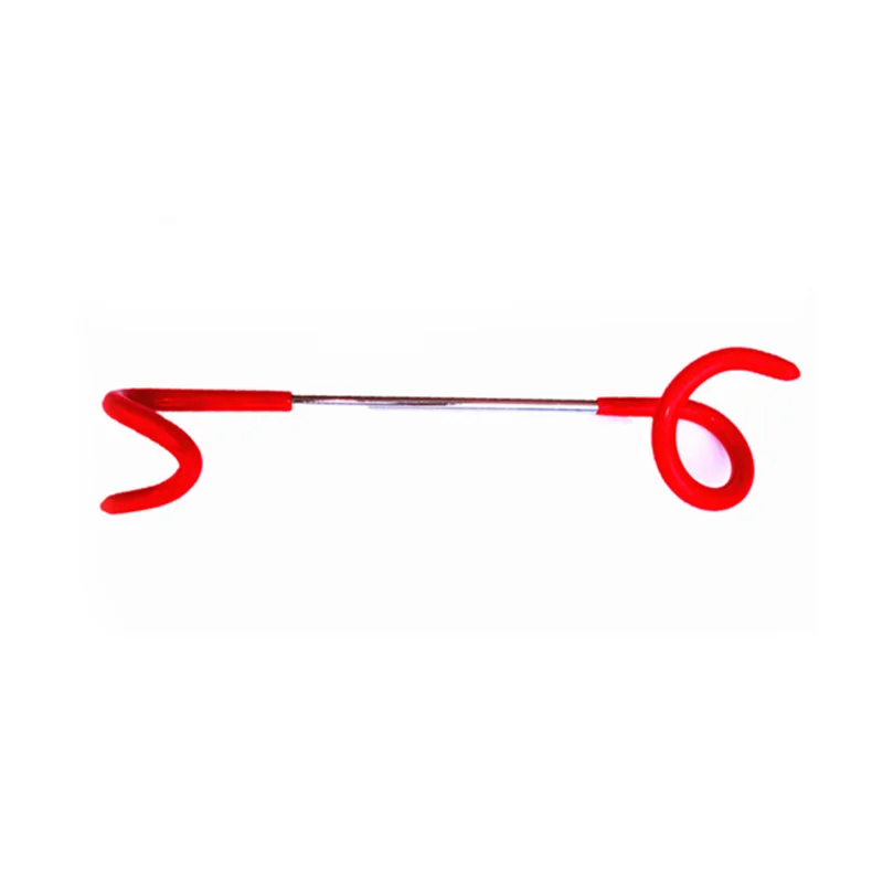 

2 ways Tent Pole Hook Lantern Hanger Post Holder Spiral Multi-function Hiking Metal Gaslight