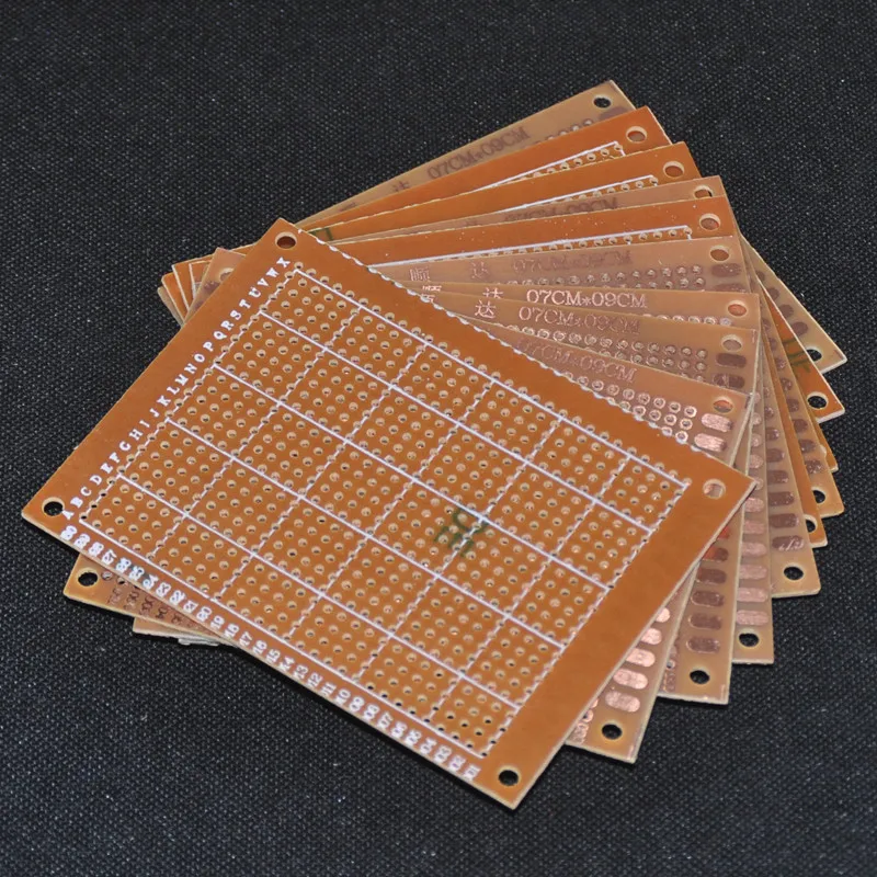 10pcs Veroboard Stripboard 9X7CM 2.54mm PCB Price Protoboard Circuit