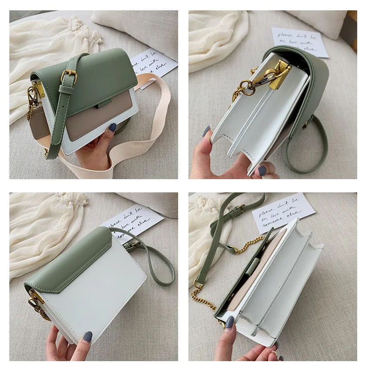 Mini Leather Crossbody Bags For Women Chain Shoulder Messenger Bag Lady Travel Purses and Handbags Cross Body Bag (2)