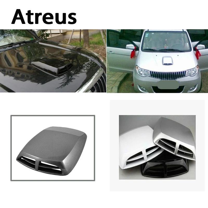 Автомобильные декоративные наклейки Atreus из углеродного волокна на