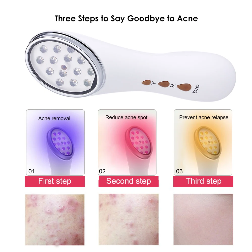 

Acne Removal Machine Heating Light For face messager Spot Skin Rejuvenation Light Photon LED Therapy Bacteria Killing Improve