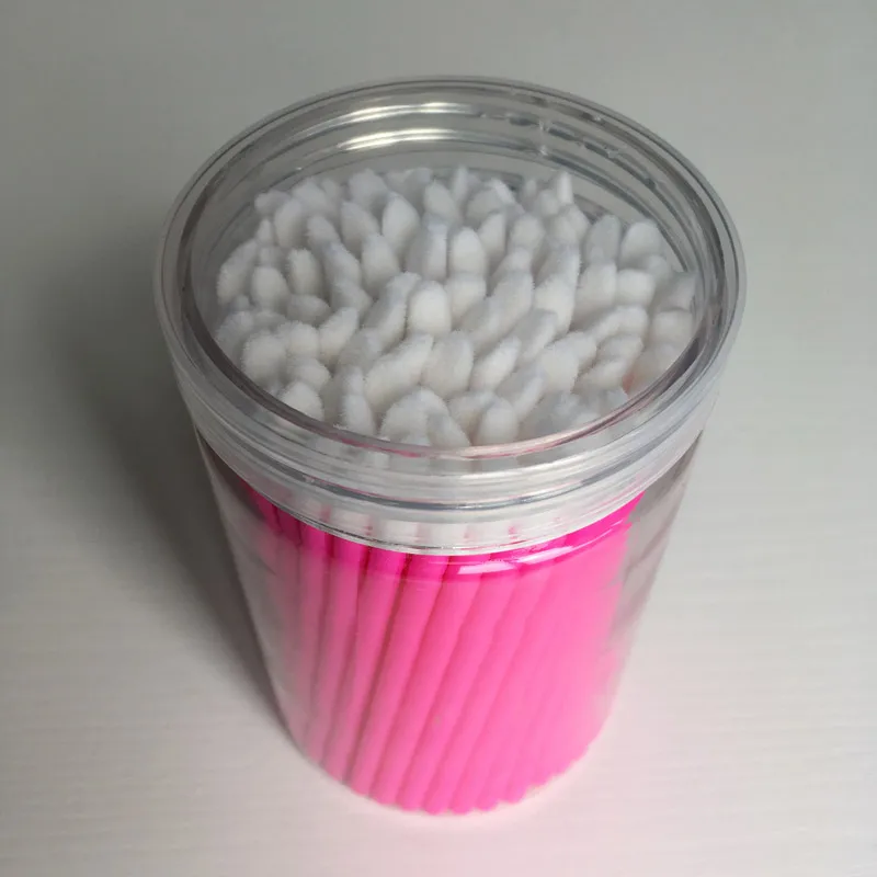 

100pcs Disposable lip Brush Wand Applicator Lip Gloss Lip Liner Lipstick Mascara Makeup Tool Bottle tube Barrel Package