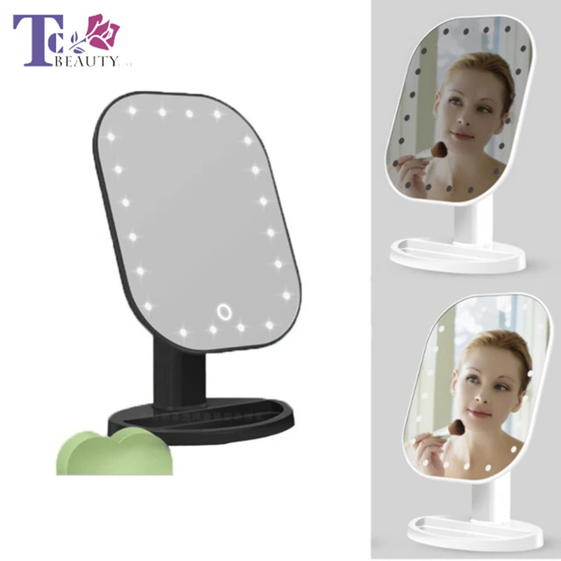

LED vanity mirror make-up mirror 1X magnifying mirror table mirror