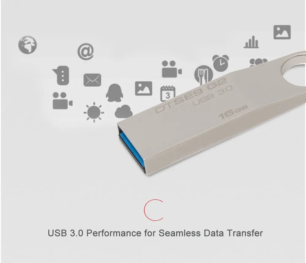 Kingston USB флеш-накопитель 128 ГБ, 16 ГБ, 32 ГБ, 64 ГБ, флеш-накопитель, USB 3,0, флеш-накопитель, флеш-память, DTSE9G2