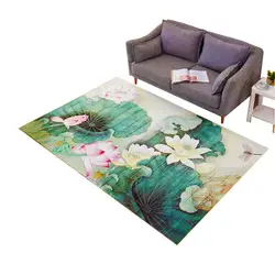 3D ковры для коврик для гостиной китайский стиль Цветок Птица диван большой S исследование/спальня прикроватной тумбочке/балкон украшения