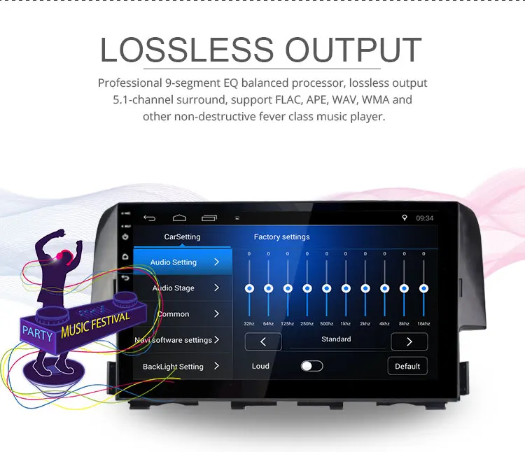 Flash Deal Besina 10.1 inch Android 8.0 Car Radio For Honda Civic 2016 2017 Multimedia Player GPS Navigation 2G+32G Stereo WIFI RDS Video 7 Flash Deal Besina 10.1 inch Android 8.0 Car Radio For Honda Civic 2016 2017 Multimedia Player GPS Navigation 2G+32G Stereo WIFI RDS Video 7