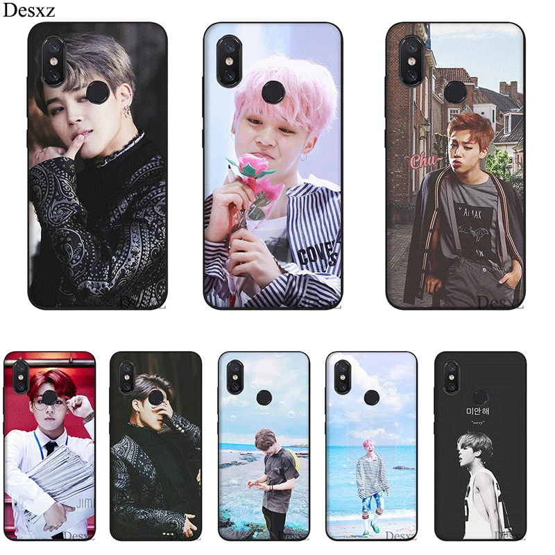

Silicone Mobile Phone Case For Xiaomi Redmi Note 4 4X 5 6 7 Pro 5A Cover TPU Bangtan Boys Shell Protection
