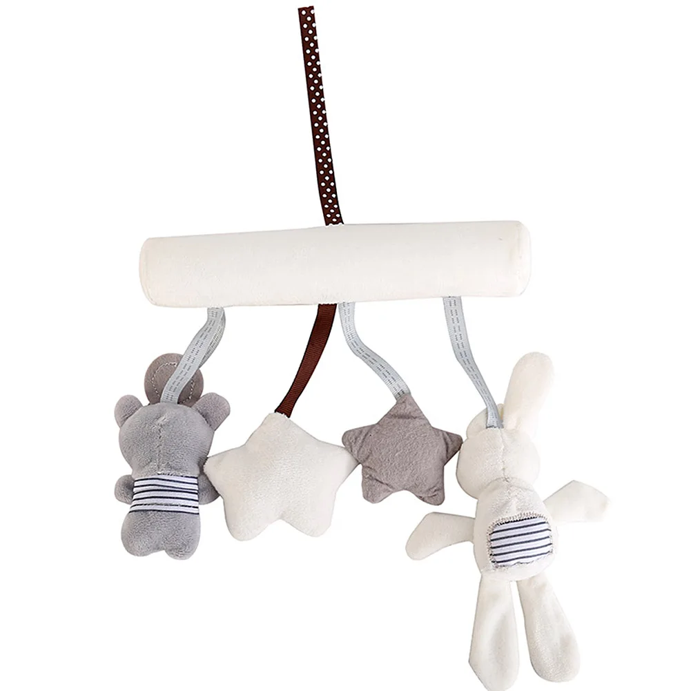 Милая детская погремушка мягкая детская кроватка кровать коляска игрушка спиральная мягкая плюшевая подвесная игрушка для кроватки для новорожденных подарок