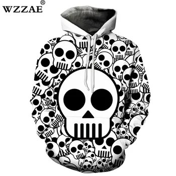

Cute Skull Printed Brand 3D Hoodies Men Women Sweatshirts One Piece Anime Pullover Hooded Autumn 6XL Tracksuits Boy Jackets