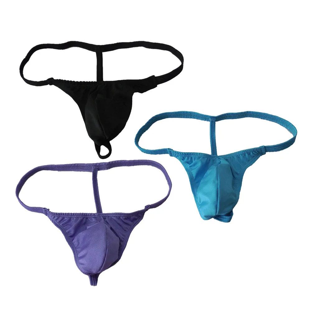 

Sexy Men Thongs Bead Lingerie Panties G-string Underwear Erotic Briefs Mini Thongs T-Back Pouch Bulge Panties Underpants