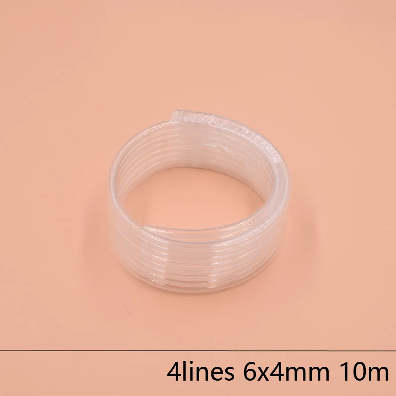 

4 Lines eco solvent printer ink tube 6X4MM for Epson Allwin Mimaki Roland Mutoh ink hose 10M/lot Large ink supply ink system