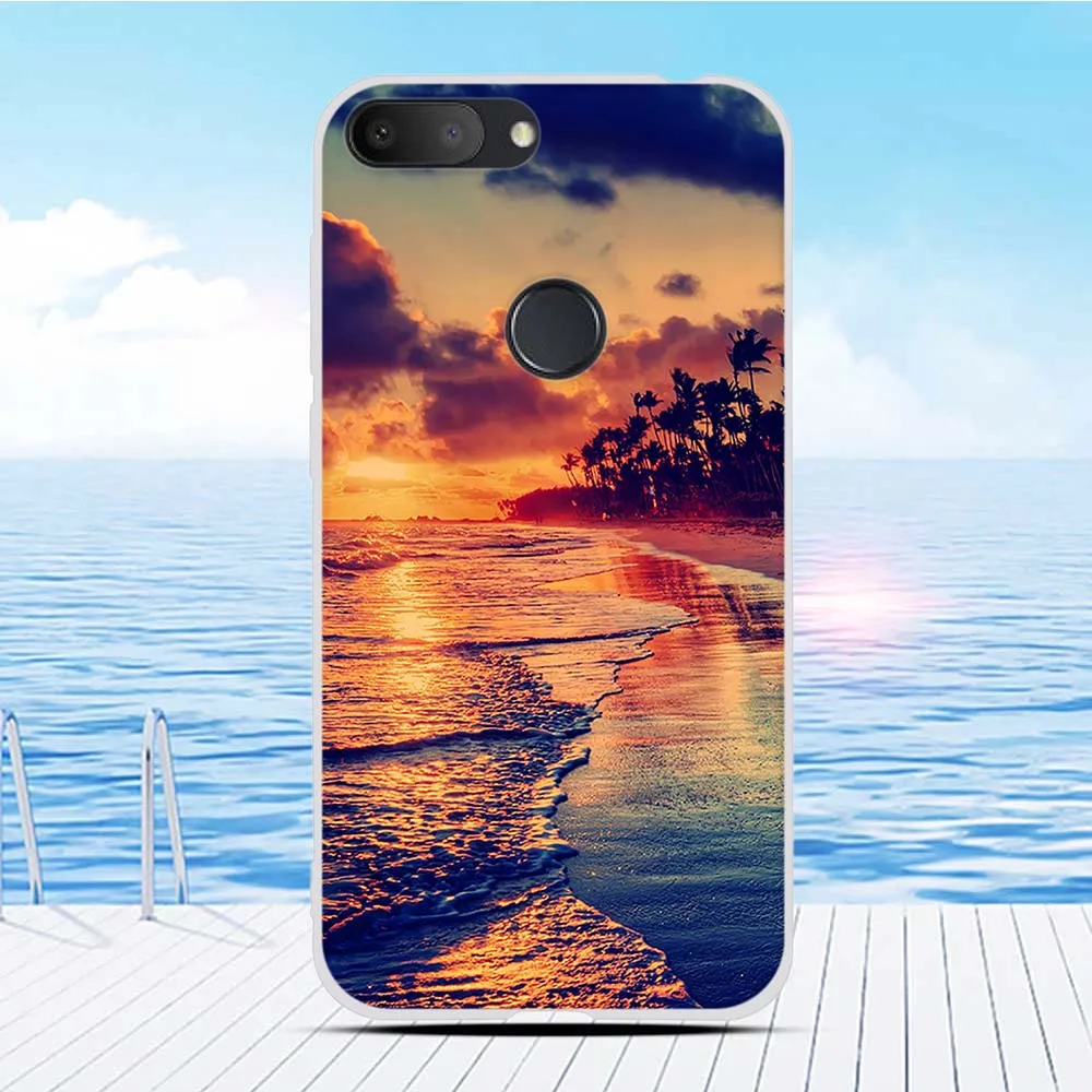 Чехол для телефона alcatel 1s 2019 силиконовый чехол Alcatel 1S 5024D с модным принтом защитный