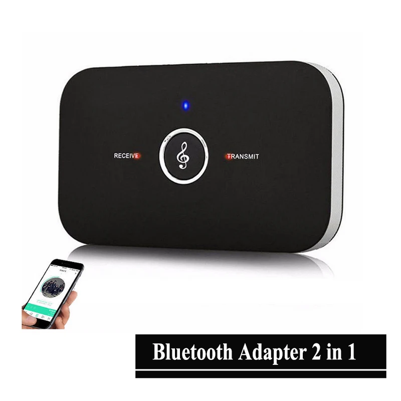 

Wireless Adapter 2 In 1 Bluetooth portable Transmitter And Receiver APTX For Audio TV Stereo 4.1 3.5mm AUX Adapter
