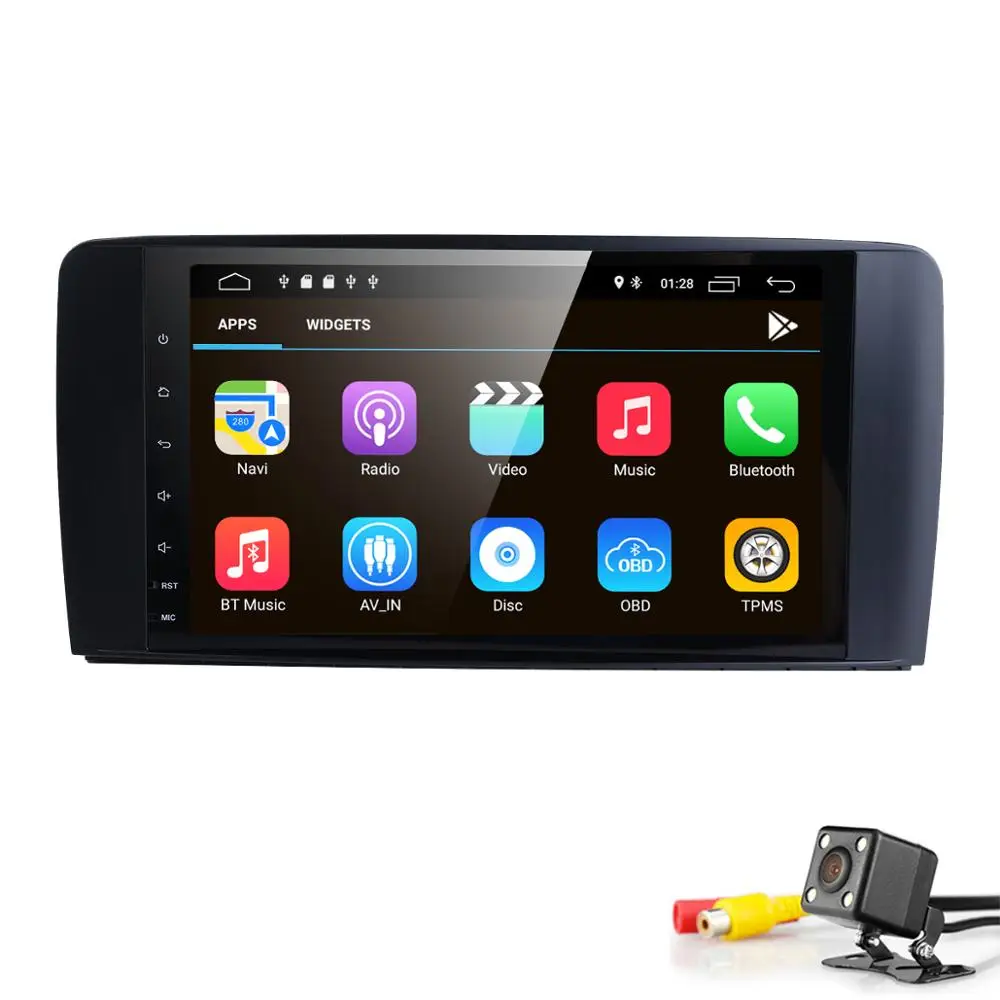 Sale 9 "2 din autoRadio GPS Android 9.0 Car Multimedia Head unit for Mercedes Benz ML W164 ML350 GL X164 dinli 450 2005 -2012 WIFI 4G 1 Sale 9 "2 din autoRadio GPS Android 9.0 Car Multimedia Head unit for Mercedes Benz ML W164 ML350 GL X164 dinli 450 2005 -2012 WIFI 4G 1