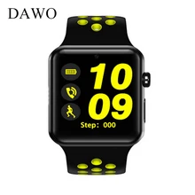 DAWO DM09PLUS Bluetooth Smart Watch Hollow Strap MTK2502C Smartwatch Support SIM Card VS IWO For IOS Android Smart Phone