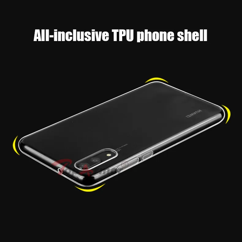 Прозрачный мягкий ТПУ чехол для Huawei Ascend GX1 G6 G7 P8max P9 P10 P20 Plus Ультратонкий Y625 P7 P8 Lite