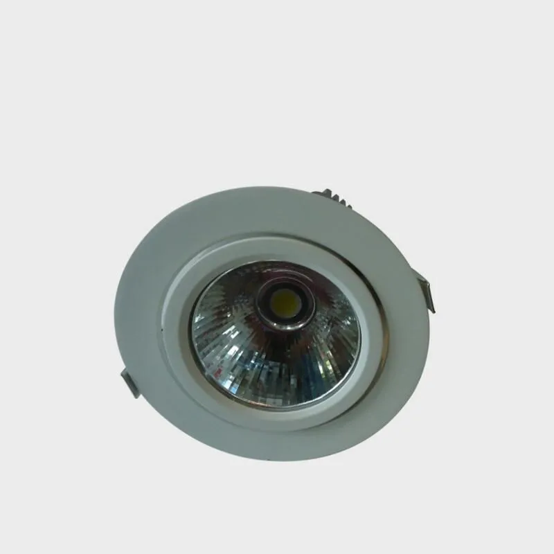 

30W Warm Natural Cold White COB LED Gimbal Embedded led trunk lamp Round COB shoplighter 85-265V LED Grille Down light AC85-265V