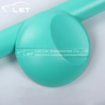 

152cm x 30cm Matt Matte Tiffany blue Car Auto Body Sticker Decal car styling Self Adhesive Wrapping Vinyl Wrap Sheet Film