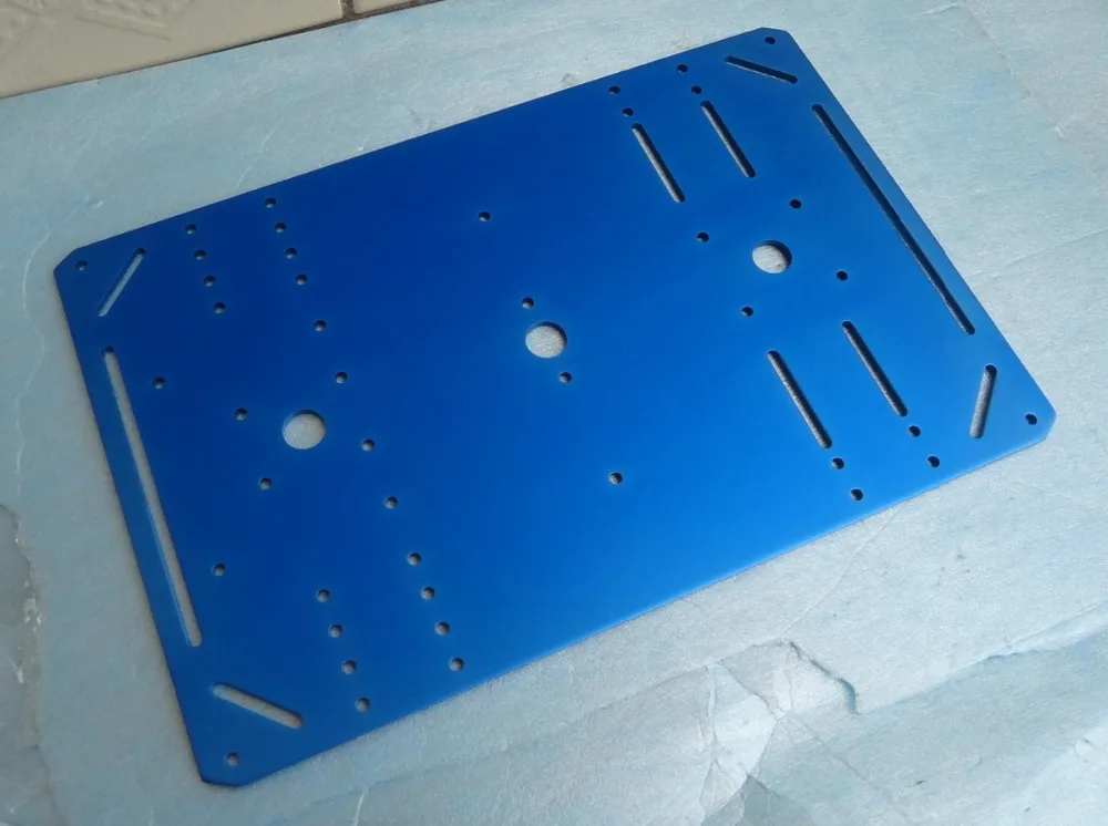 Robot Car Accessories DIY Replacement Part Chassis Plate Aluminium Alloy 