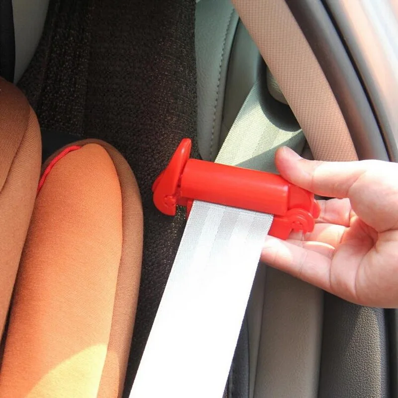 1 шт. пластик(АБС) Автомобильный Стайлинг DIY детское автокресло детский ремень безопасности с нескользящим зажимом