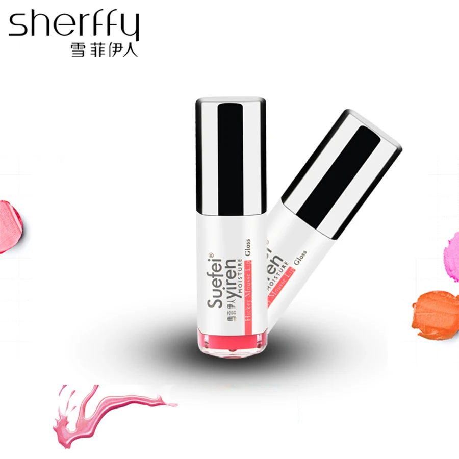 

Red Matte Lip Gloss Liquid Blush Lipstick Long Lasting Lipgloss Natural Ingredients Extraction Mousse Batom Mat Tint Lip Oil