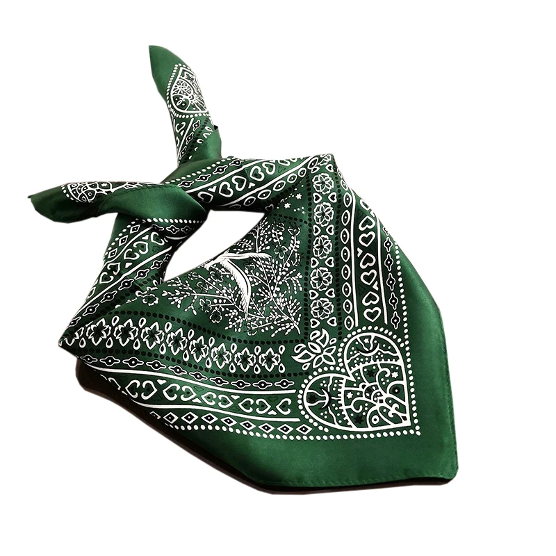 

Hijab New Fashion 100% silk small square towel plain satin love scarf Female 53x53cm Luxury Brand Square Shawls For Ladies