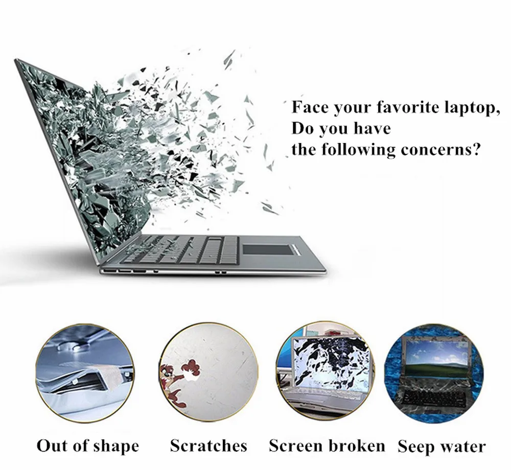 Водонепроницаемая сумка для ноутбука с несколькими карманами MacBook Pro 13 15 Air
