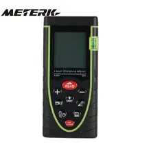40 м/131ft ручной лазерный дальномер с пузырьковым уровнем ленты измерения лазерный дальномер