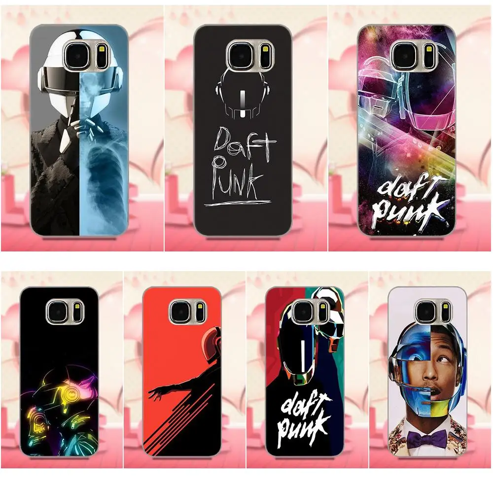 Oedmeb мягкий чехол с принтом Daft Punk для Apple iPhone 4 4S 5 5C 5S SE 6 6S 7 8 Plus X LG G3 G4 G5 G6 K4 K7 K8 K10 V10 V20 |