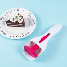 1 шт. кекс совок торт Бисквит украшения инструменты торт масло можно толкать дозирующая ложка Кухонная лопатка Лопата