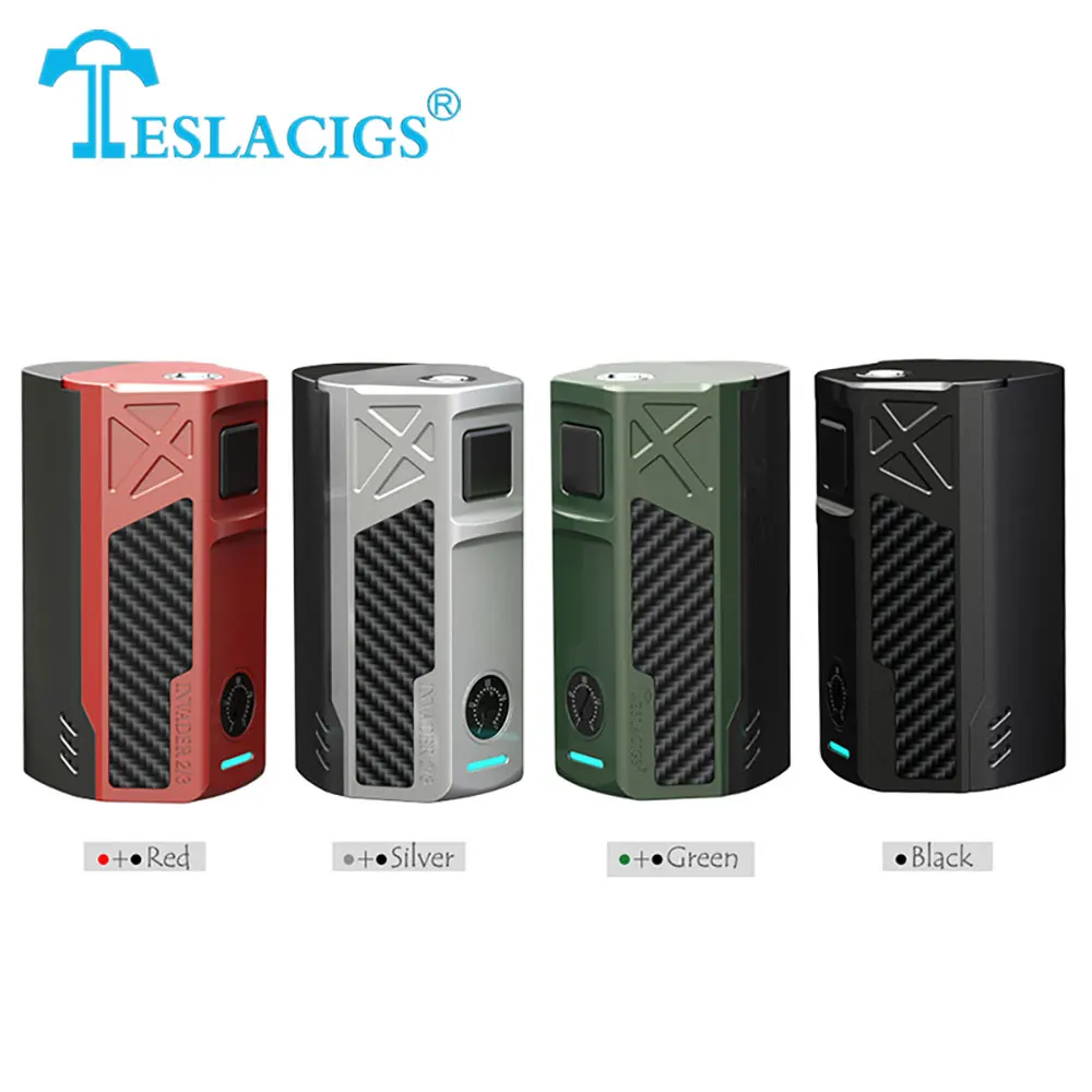 

Tesla Invader 2/3 Box Mod Max 240W/360W BOD MOD for VAPE Electronic Cigarette Mod No 18650 Battery Vs Reuleaux RX2/3 / RX200S